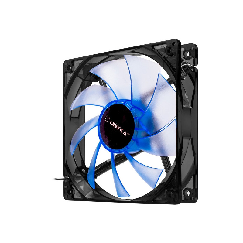 Unykach Ventilador 120mm con LED Azul - Velocidad Max. 1200rpm